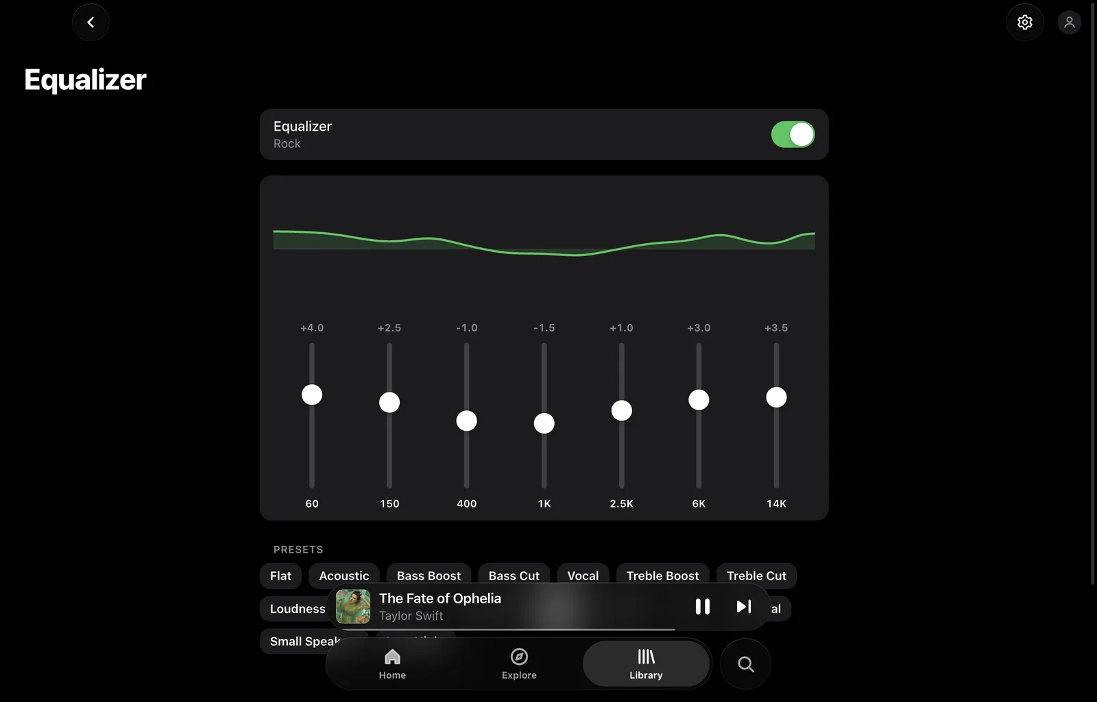 The seven-band equaliser